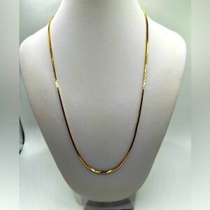 Vintage Gold Chain Necklace​​​​​​​